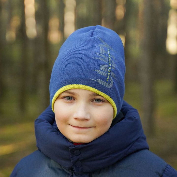 Boy's winter hat blue Legion