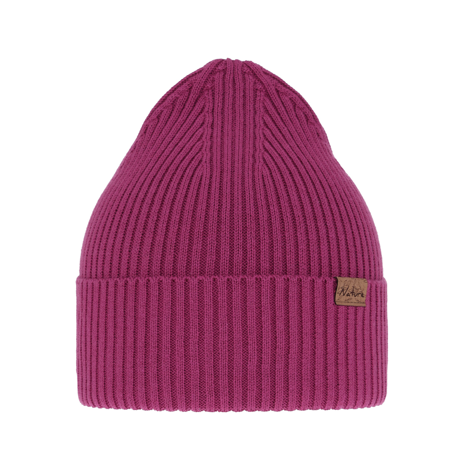 Woman's spring and winter hat, with cotton, pink Messina