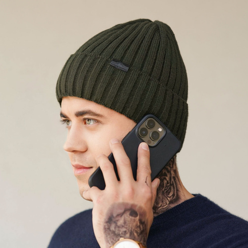 Men's winter hat grey Vincent