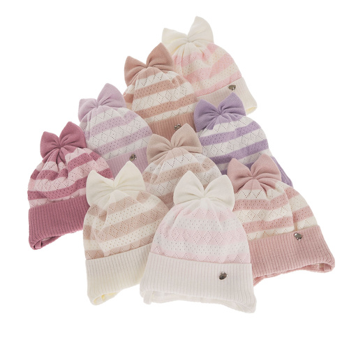 Girl's spring/ autumn hat pink Leda