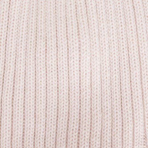 Woman's winter hat, beige, with merino wool, Soletta