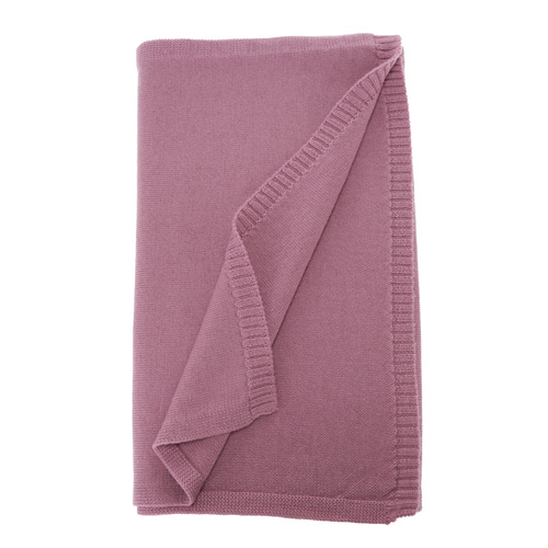 Woman's winter scarf, purple, 100% merino wool, Elonia