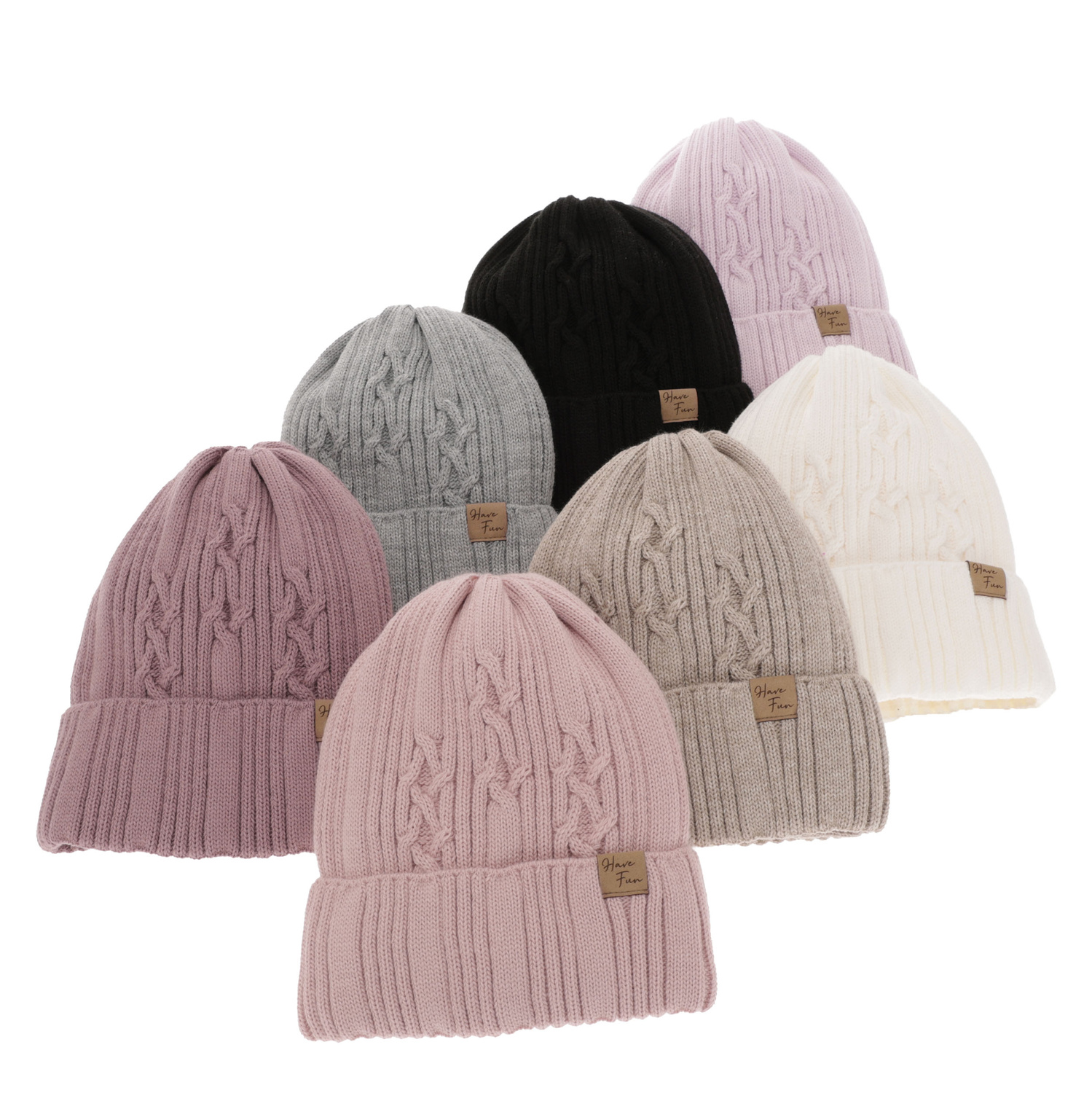 Girl's winter set: hat and tube scarf beige Rema