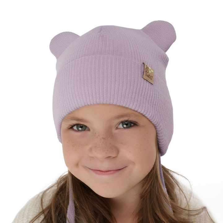 Girl's spring/ autumn hat violet Noemi