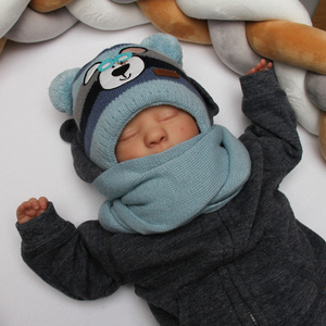 Boy's hat with scarf Arti