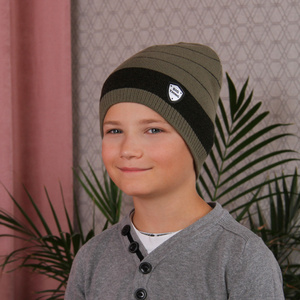 Boy's winter/ autumn hat grey Kenet