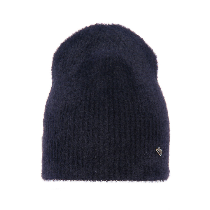 Woman's winter hat navy blue Adria elegance