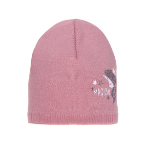 Girl's winter/ autumn hat pink Magical